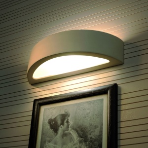 Aplica Atena din ceramica Alb 40.5x14.5x10 cm - Img 4