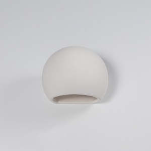 Aplica Globe din ceramica Alb 18x11x14.5 cm - Img 2