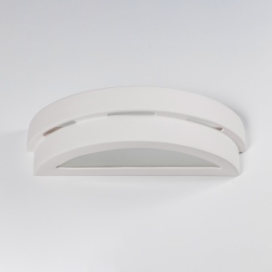 Aplica Helios din ceramica Alb 40x15x10 cm - Img 2