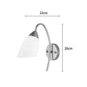 Aplica LED Berak Auriu 10x10x17cm - Img 3