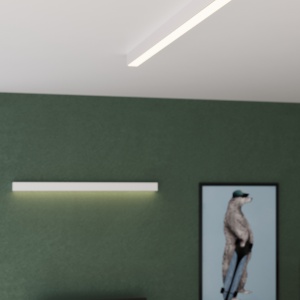 Aplica LED Pinne Alb 3000K 200x6x6 cm - Img 9
