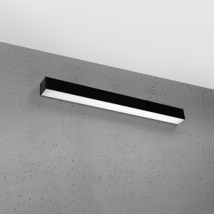 Aplica LED Pinne Negru 4000K 67x6x6 cm - Img 2