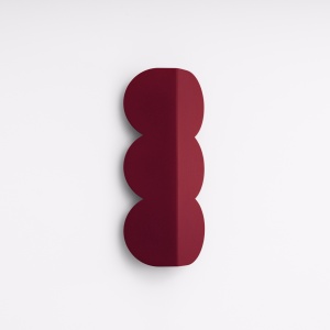 Aplica perete Biscuit Burgundy 16.3x5.8x33.6 cm - Img 2