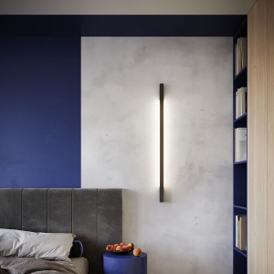 Aplica perete LED Sappo Negru 3000K 4x6.5x150 cm - Img 10