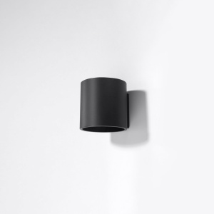 Aplica perete Orbis Negru 10x12x10 cm - Img 2