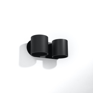 Aplica perete Orbis Negru 26x12x10 cm - Img 2