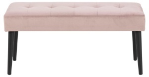 Banca Glory, Roz prafuit, 45x95x38 cm - Img 3