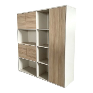 Biblioteca Chidi, Bej, 160x40x200 cm - Img 2