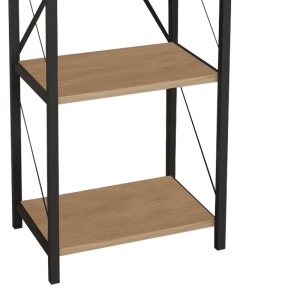 Biblioteca Glase Pako World Stejar 40x30x150 cm - Img 3