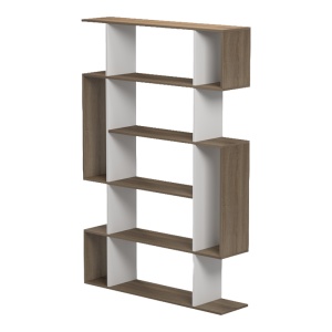 Biblioteca, Mito, Alb, 25x108.5x161 cm - Img 4