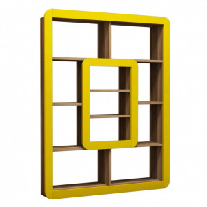 Biblioteca Orkide - Walnut, Yellow - Img 3