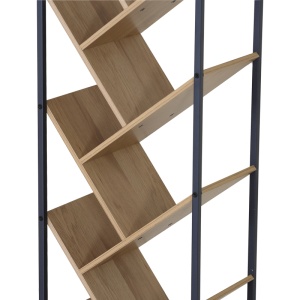 Biblioteca, Orunta, Negru, 26.5x40x150 cm - Img 4