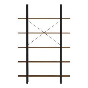 Biblioteca, Varous, Negru, 28x120x180 cm - Img 3
