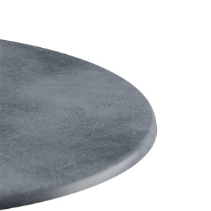 Blat masa Copious Werzalit ciment gri 70x70x2.5 cm - Img 3