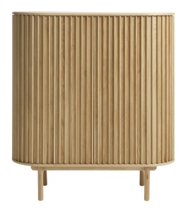 Cabinet CARNO, Stejar deschis, 45x125x110 cm