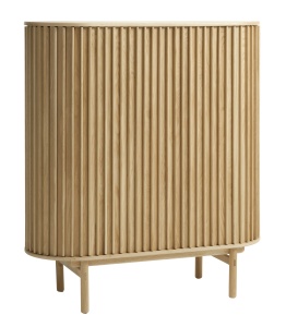 Cabinet CARNO, Stejar deschis, 45x125x110 cm - Img 2