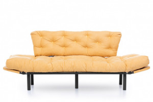 Canapea Extensibila, 3 Locuri Nitta Triple Mustard - Img 10