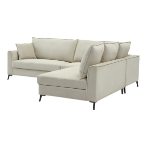 Canapea reversibila Almy, Bej, 271x219x91 cm - Img 4