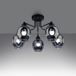 Candelabru Fillan Negru 59x59x36 cm - Img 3