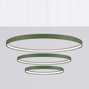 Candelabru LED Rio 3 Olive 3000K 110x110x150 cm - Img 2