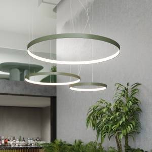 Candelabru LED Rio 3 Olive 3000K 110x110x150 cm - Img 12