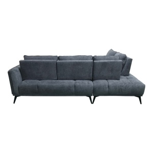 Coltar dreapta Belanza, Gri inchis, 213x265x90 cm - Img 5