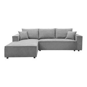 Coltar dreapta Maden, Gri, 279x203x90 cm - Img 4