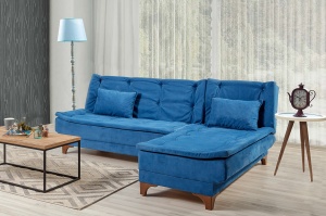 Coltar extensibil Kelebek Albastru inchis - Img 2