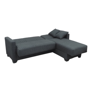 Coltar extensibil reversibil, Stashio, Antracit, 202x143x84 cm - Img 2