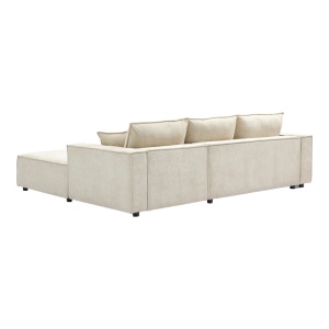 Coltar stanga Maden, Bej, 279x203x90 cm - Img 6