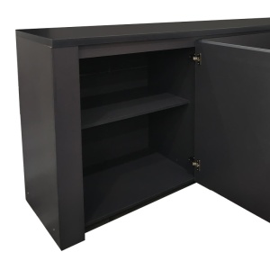 Comoda Kalya Gri inchis 220x49x89.5 cm - Img 5