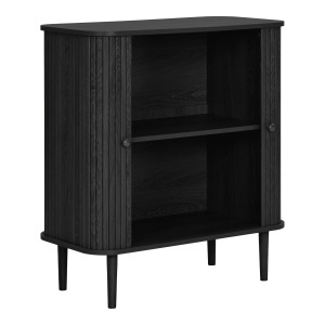 Comoda Nikko, Negru , 80x40x87 cm - Img 2