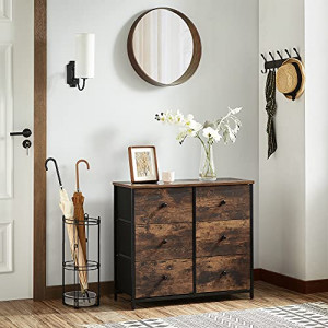 Comoda, Songmics, Negru , 80x30x71 cm