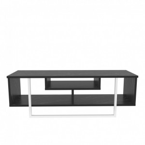 Comoda TV Asal 120 - Negru, Alb - Img 6