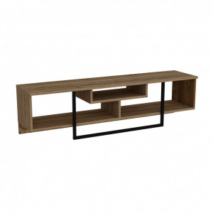 Comoda TV Asal (150) - Walnut, Negru - Img 3