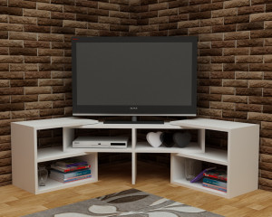 Comoda TV Care - Alb - Img 4