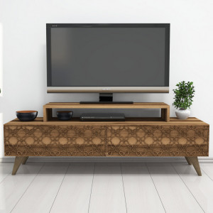 Comoda TV City - Walnut - Img 3