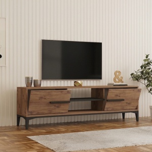 Comoda TV, Eslem, Pako, Stejar 160x34.6x48.1 cm - Img 2