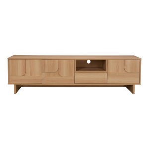 Comoda TV Jenfia, Natural, 180x39x45.5 cm - Img 4