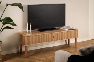 Comoda TV Langley, Natural, 45x140x40 cm - Img 3