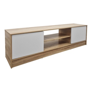 Comoda TV, Sasa, Alb, 35x150x41.5 cm - Img 3