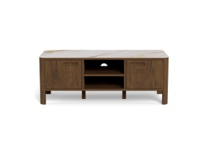 Comoda TV Southampton, Bej, 45x120x40 cm - Img 3
