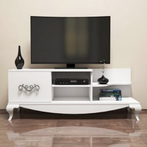 Comoda TV Sultan - Alb - Img 2
