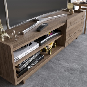 Comoda TV Valantina Walnut - Img 3
