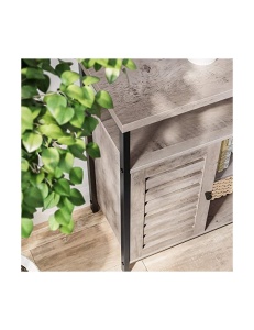 Comoda, Vasagle, LSC79BX, Maro Rustic, 35 x 100 x 81 cm - Img 6