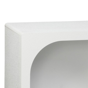 Consola cu rafturi Emersi Alb 164x34x76 cm - Img 5