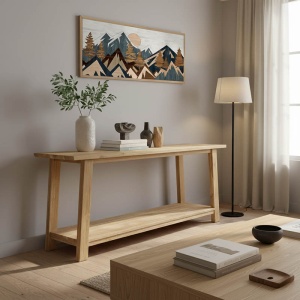 Consola Decoza Natural 200x40x80 cm