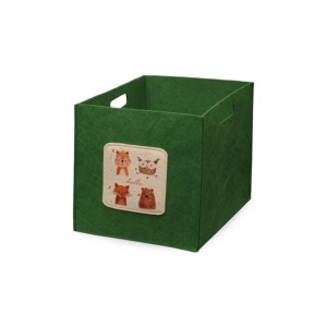 Cos de pasla HMY-6252 Verde 30x30x31 cm - Img 2