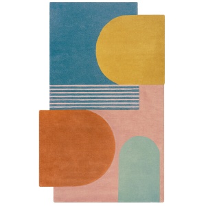 Covor Abstract Lozenge Aramiu 200X290 cm, Flair Rugs - Img 2