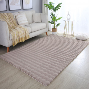 Covor Ambiance V1 Bej 80 x 250cm - Img 3